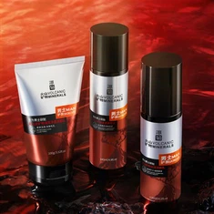 Tabiiy vulqonli erkaklar terisini parvarish qilish to'plami